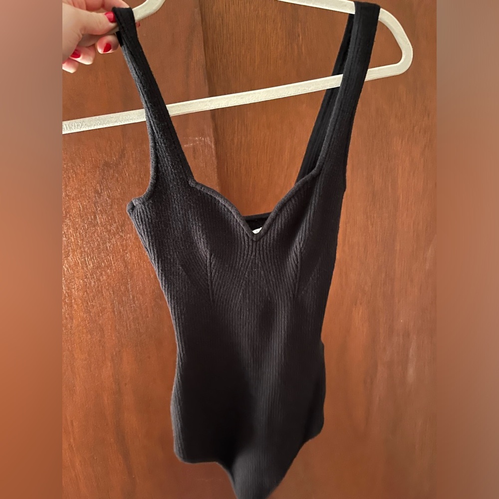 Black body suit A&F